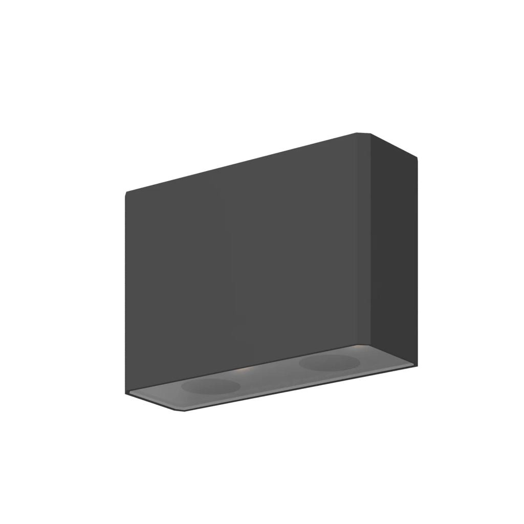 Maytoni applique moderna Show 1 luce LED integrato IP54 grafite alluminio
