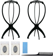 Supporto per Capelli - Portatile in Plastica - Standard - 2 Pezzi - Capo di Capelli - Coda Puntata - Foglio per Capelli - Dimensioni 35 x 17,5 cm - Supporto per Capelli Standard