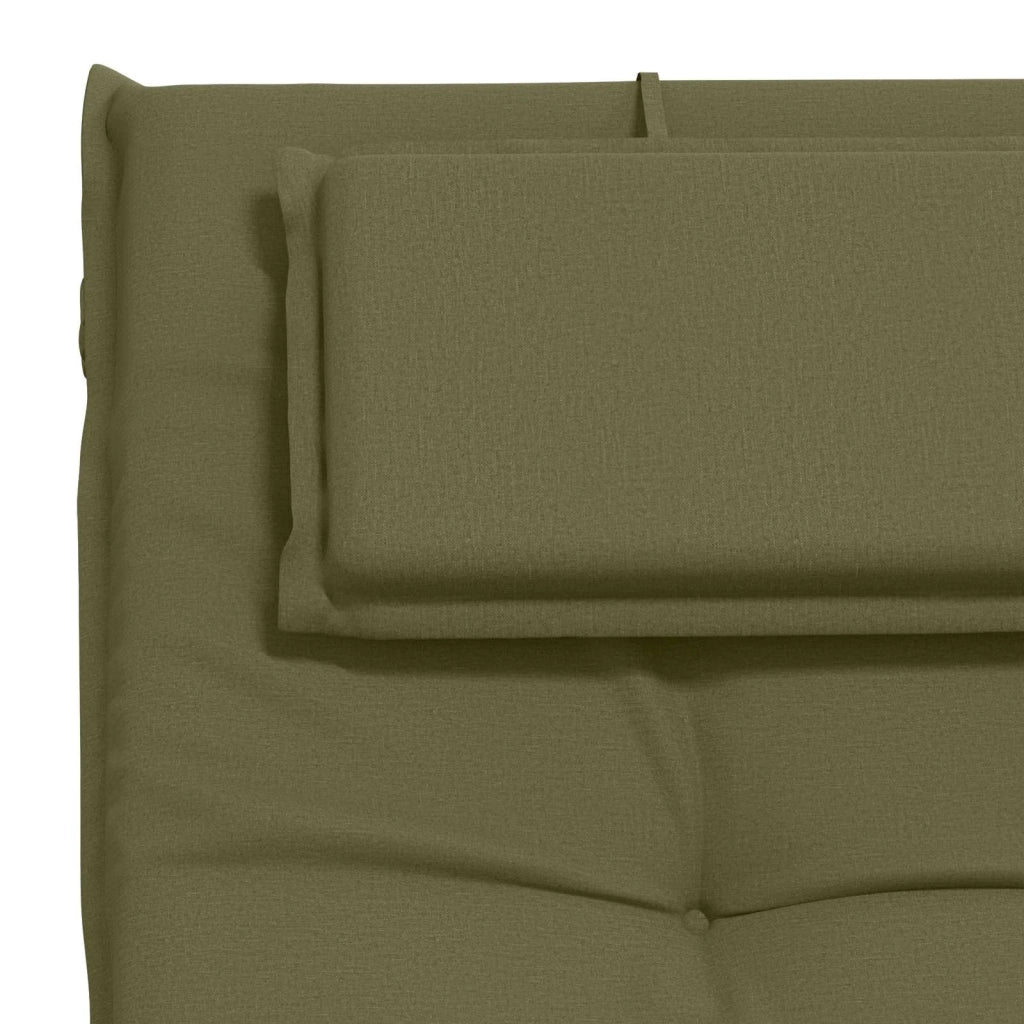Cuscino per Lettino GEMERT 100% Poliestere Verde Oliva 947514