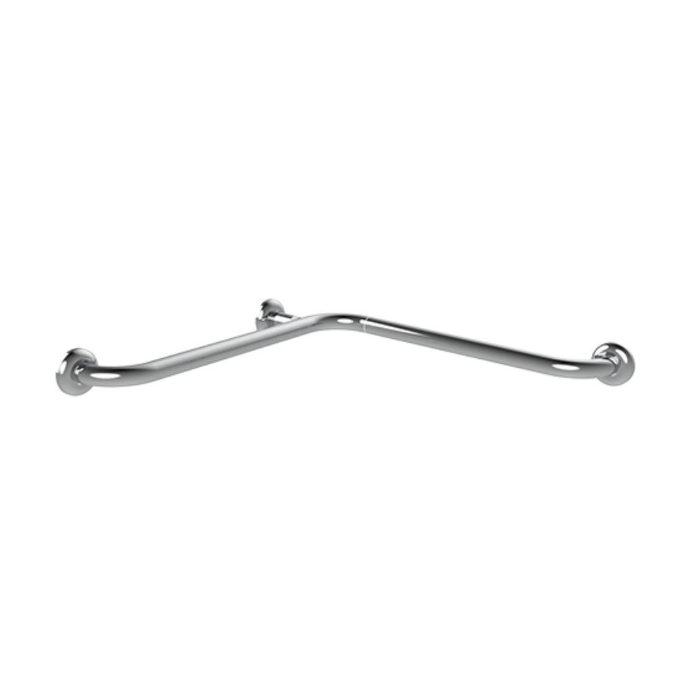 Maniglia angolare di sicurezza da cm 60x60 inox lucido