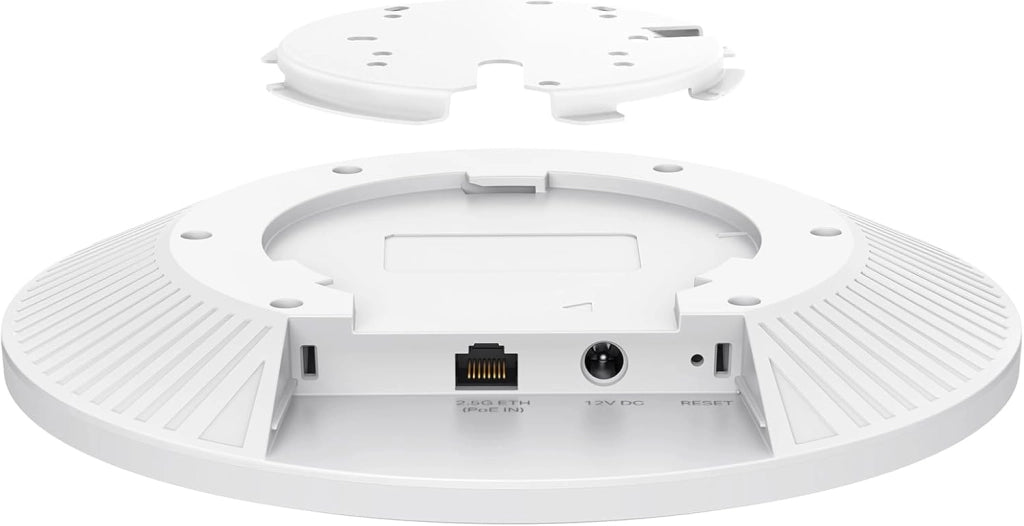 TP‑Link Omada EAP770 - Punto di accesso WiFi 7 Tri-banda da soffitto, fino a 11 Gbps, porta 2,5 GbE, PoE, Mesh, Roaming Continuo