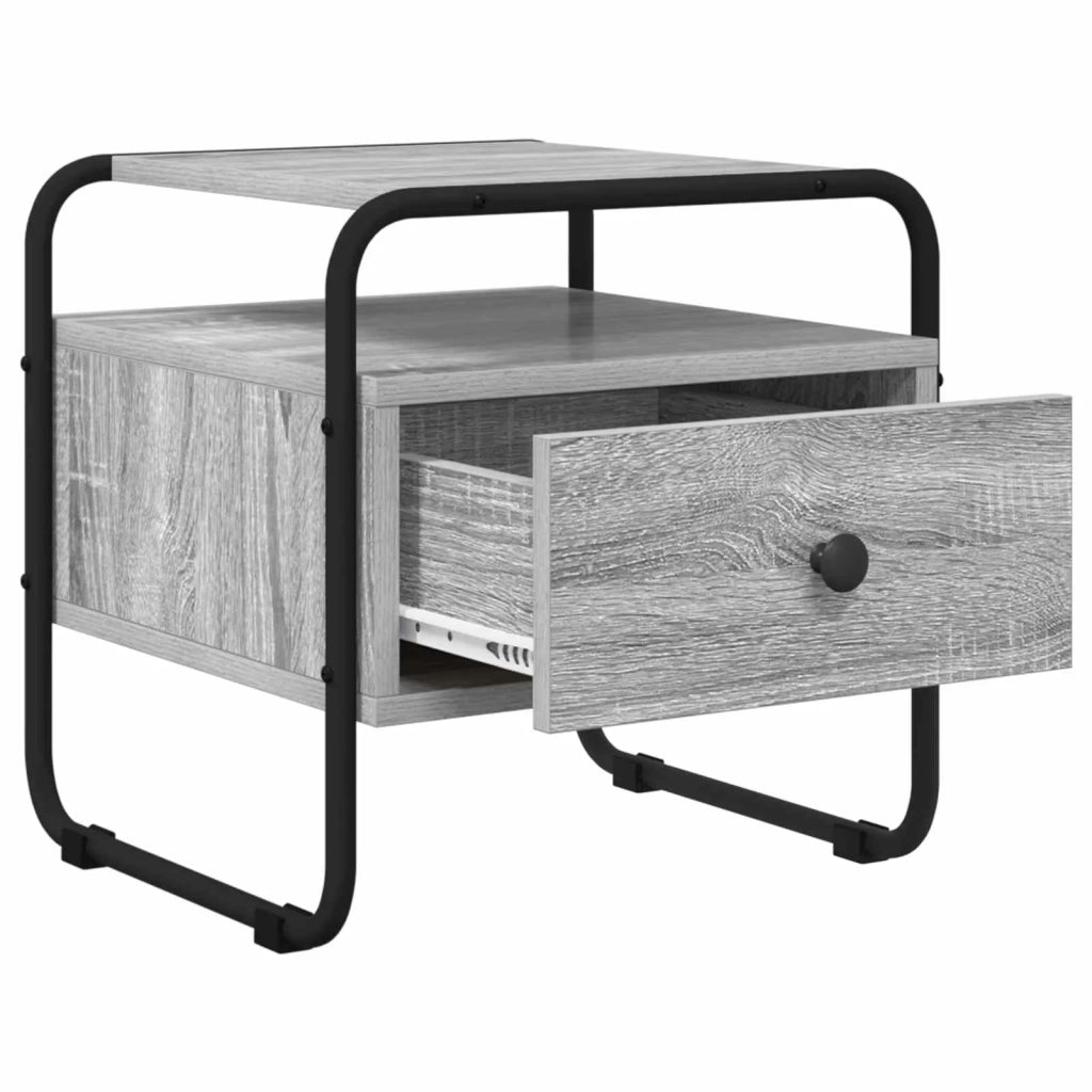Armadio da Notte Sonoma grigio 40 x 39,5 x 40 cm 8007677