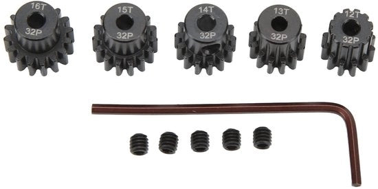 Veloce 12T/13T/14T/15T/16T - Motore RC Automatizzato - Rondello - Installazione Facile - Superficie Liscia - Livello di Rumore Basso