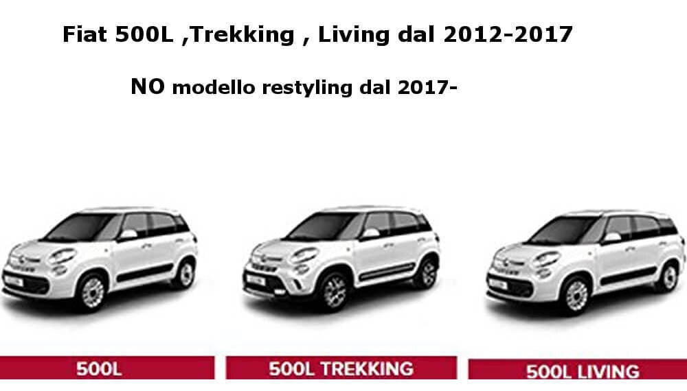 SPRINT01001 , Fiat 500L dal 2012-2017 , Fiat 500L Trekking dal 2012-2017 , Fiat 500L Living dal 2012-2017 , (4 Fix FL)