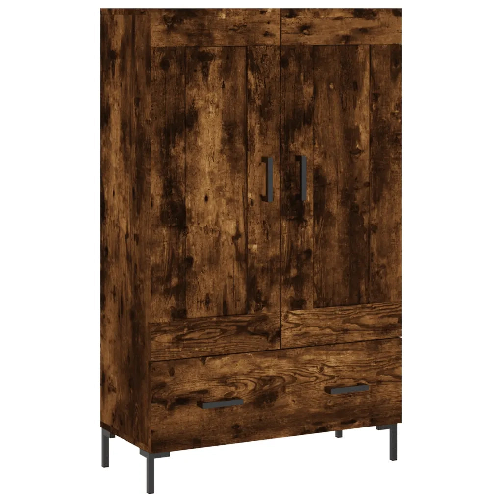 Credenza Rovere Fumo 69,5x31x115 cm in Legno Multistrato 830329