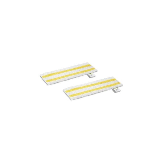 Kärcher Universal floor cloth set EasyFix Panno monouso per mocio Bianco, Giallo