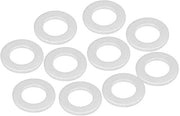 Flessibile di chiusura in alluminio - 10 pezzi - Diametro esterno 23mm - Diametro interno 14mm - Adatto per Accord 2017 - Gomma di chiusura