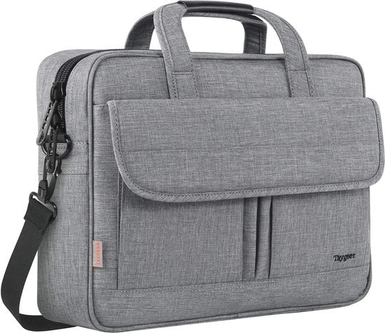 Borsa Portatile Acqua Resistente 15,6 Pollici - Borsa a Spalla Multifunzionale per Scuola, Lavoro e Viaggi