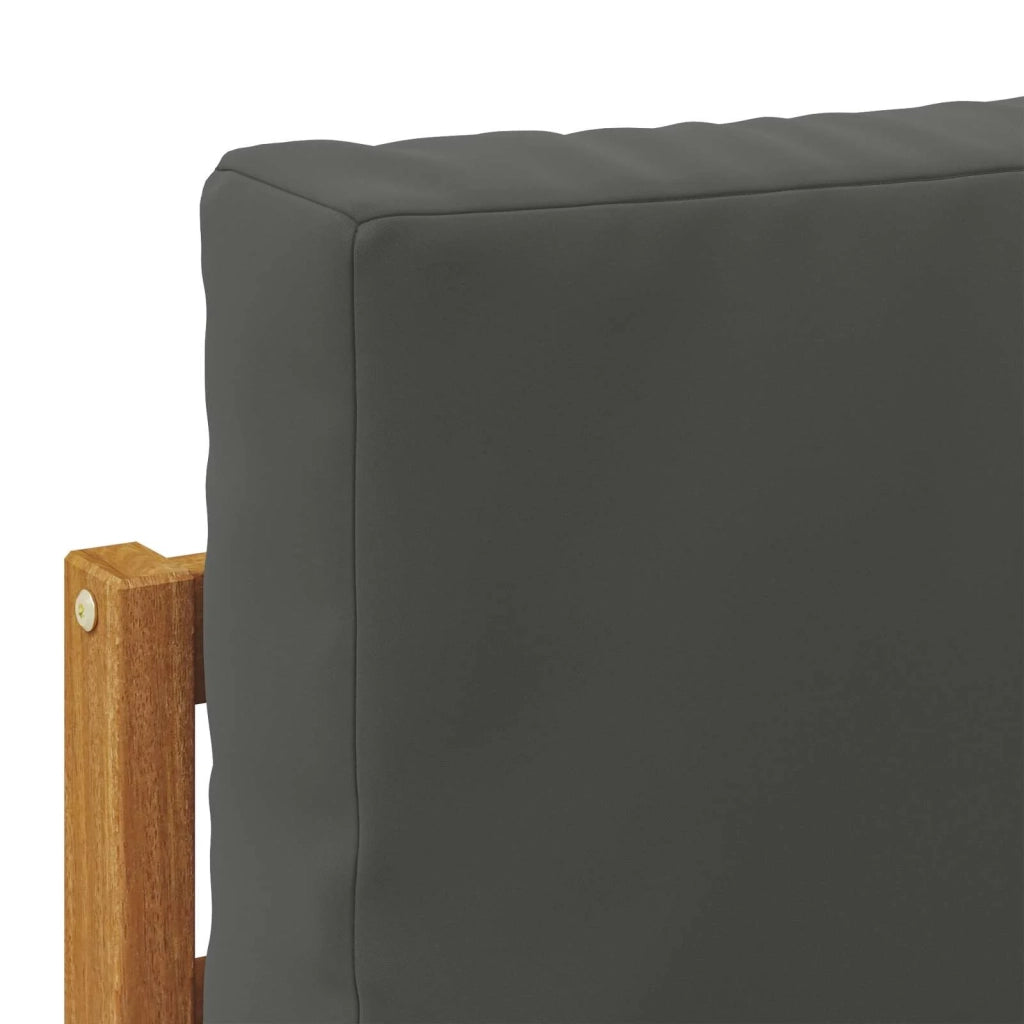 Set divano sezionale con cuscino 6 pcs Naturale e Antracite 3375387