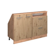 Set di mobili sottotetto Rion Rovere artigianale/Rovere dorato Set di 2 Vicco