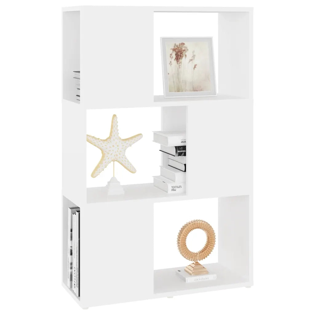 Libreria/Divisorio Bianco 60x24x96 cm in Legno Multistrato cod mxl 25457