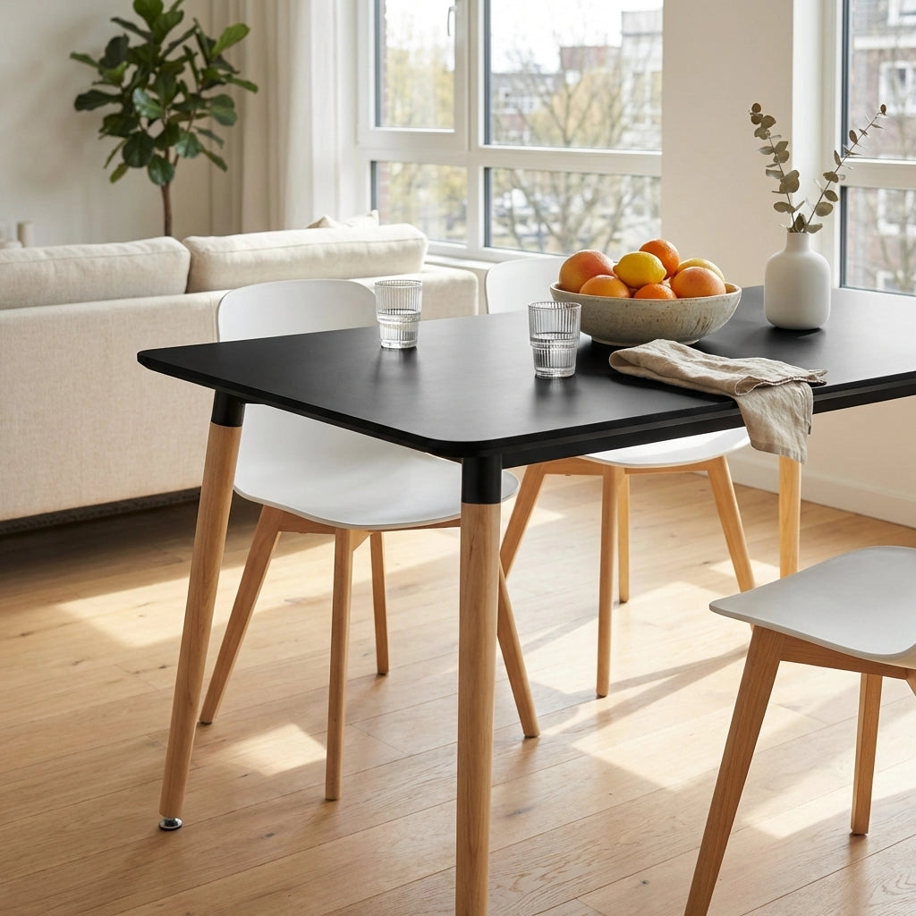 Tavolo da Pranzo in Plastica cm 120x80x75 - LYON