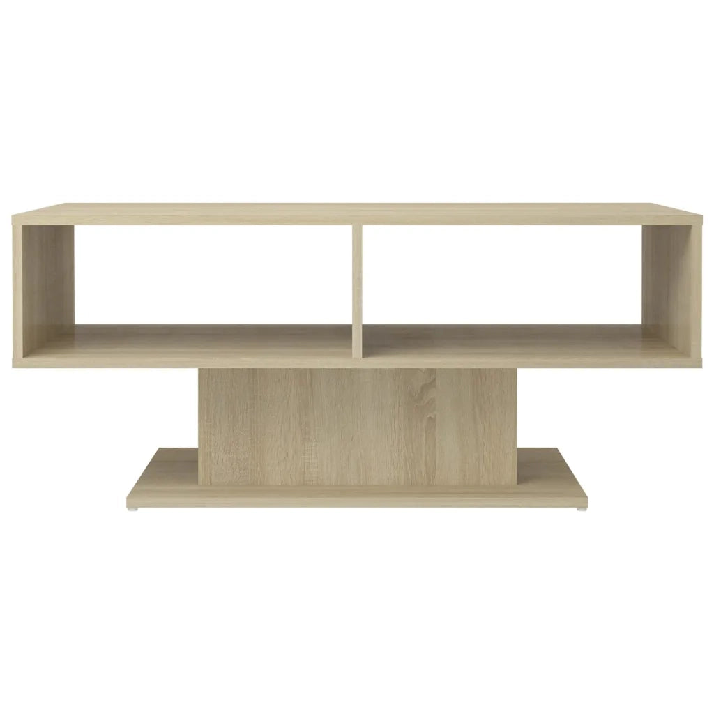 Tavolino salotto | Tavolino da caff¨¨ | Tavolino da Soggiorno Rovere Sonoma 103,5x50x44,5 Legno Multistrato