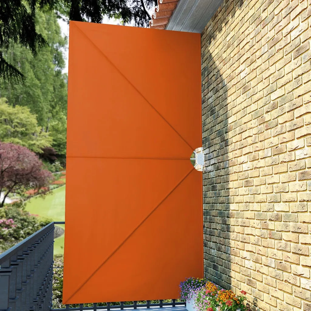 Tenda Laterale per Terrazza Pieghevole Terracotta 400x200 cm 44574