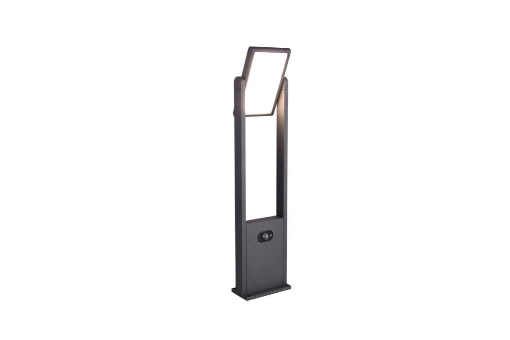 Lampione solare LED MALAWI Trio antracite 61 cm IP65