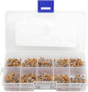 Capacitori Ceramici Multistrat - 500 pezzi Assortimento - Perfetti per DIY Elettronica - 10 Valori - Compatti e di Alta Qualità - Ideali per Progetti di Potenza...