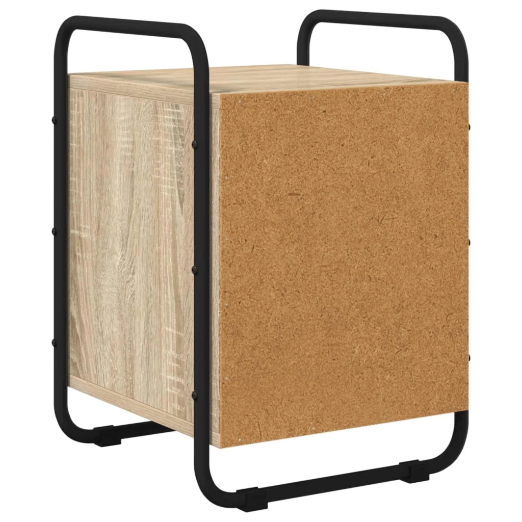 Armadio da Notte 2 pz Rovere Sonoma Legno ingegnerizzato 8007602