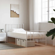 Materasso in schiuma H2 e H3 75 x 190 cm Bianco 42029432