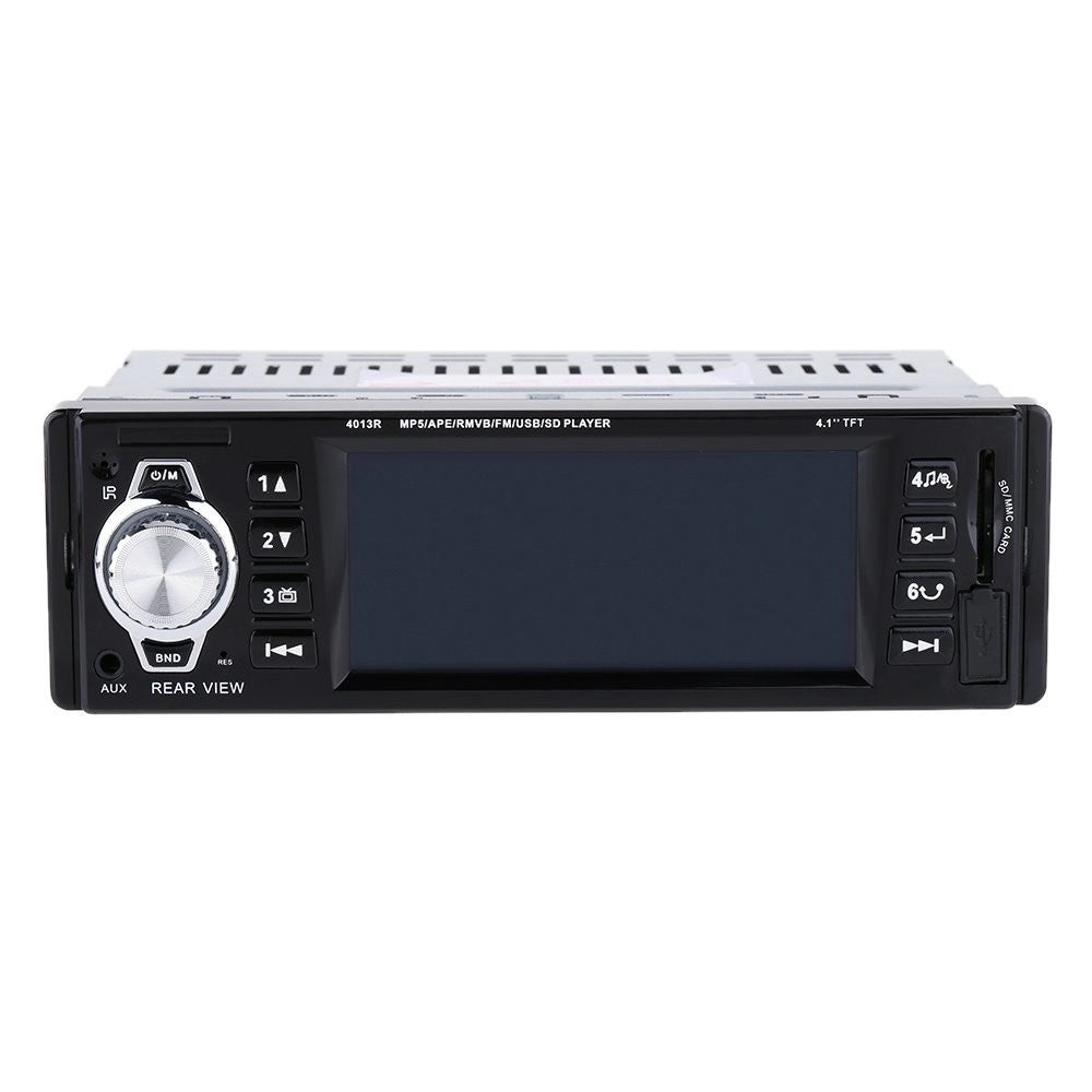 Trade Shop - Autoradio Display Lcd 3.6" Hd Usb Sd Audio Mp5-3310r Per Telecamera Retromarcia -