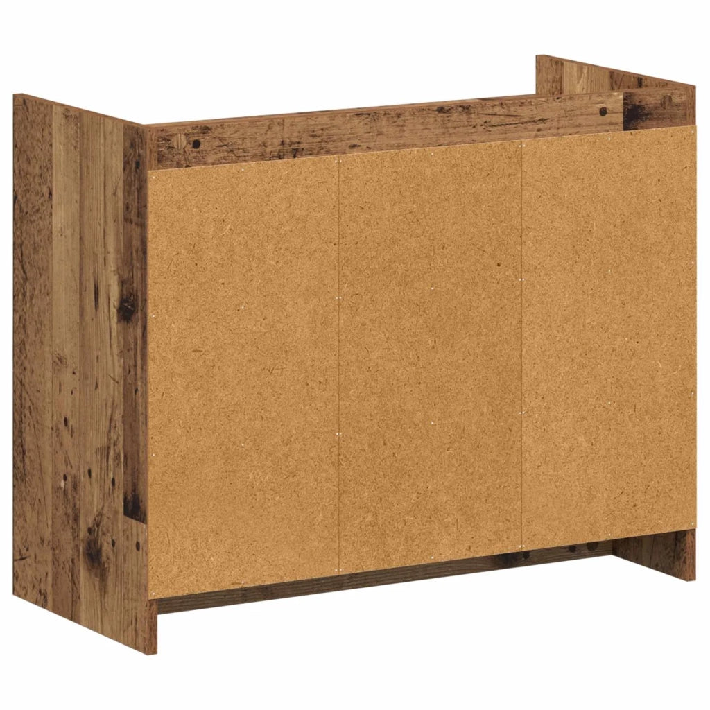 Mobile per scarpe Legno antico 85 x 39,5 x 70 cm 8011369