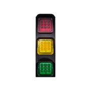 SEMAFORO 3 LUCI ROSSO-GIALLO-VERDE 12/24V VDS SEM-3 550/3025 AUTOMAZIONE NUOVO