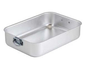 ROSTIERA RETTANGOLARE ALTA IN ALLUMINIO- - cm.35x25 - 1 pezzi
