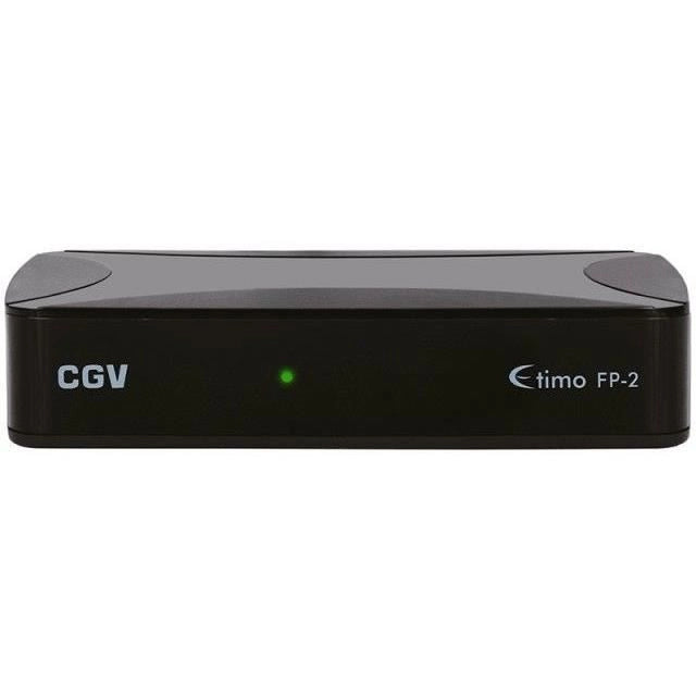 Ricevitore-registratore TNT - CGV - ETIMO FP-2 - DVB-T2 HEVC 265 - Disco rigido integrato - Full HD