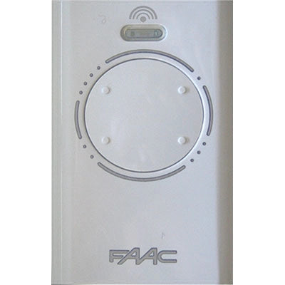 RADIOCOMANDO APRICANCELLO XT4 433 SLH LR FAAC  MHZ 433,92 HOPPING CODE +CR2032