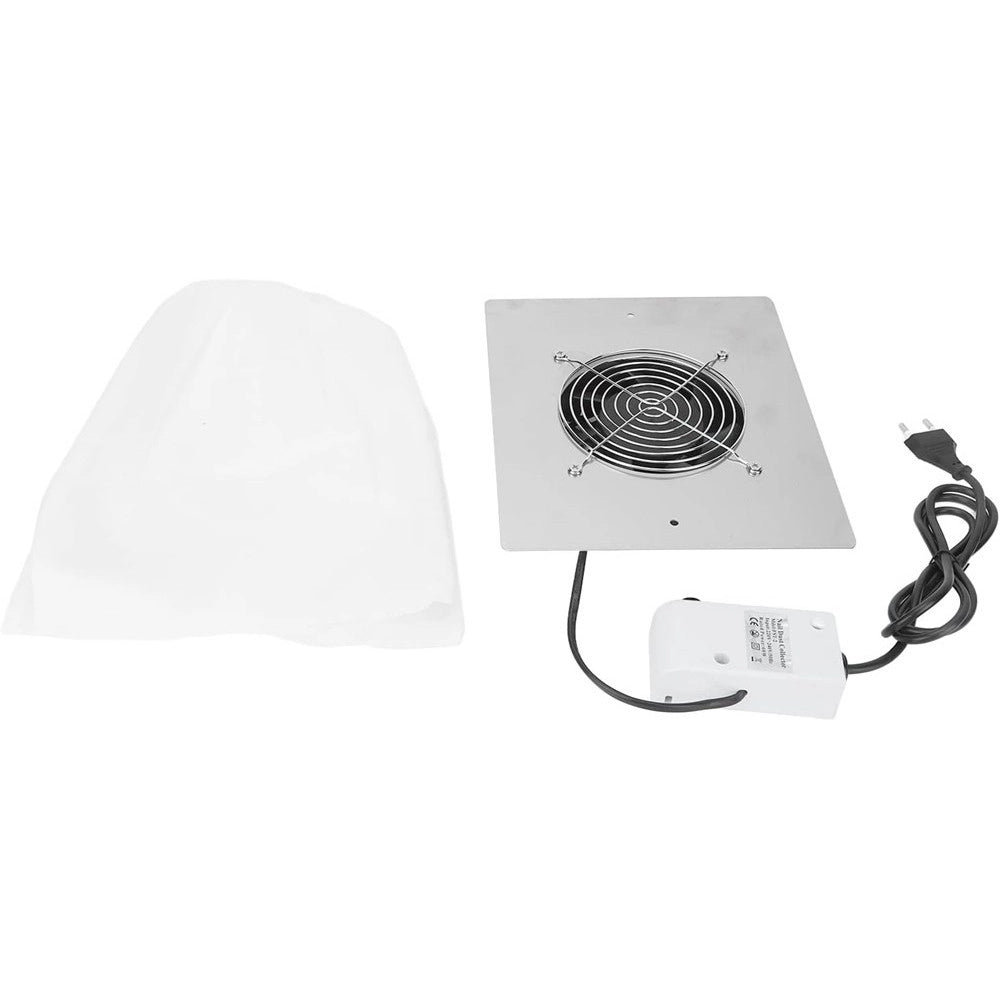 Trade Shop - Aspirapolvere Per Unghie 60w Collettore Polveri Ventilatore Nail Art Professionale -