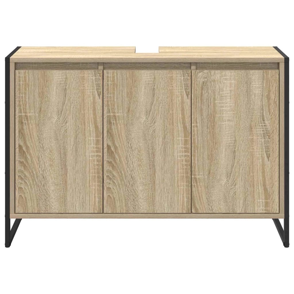 Mobile da Bagno Sonoma 90 x 30 x 60 cm Legno multistrato 886481