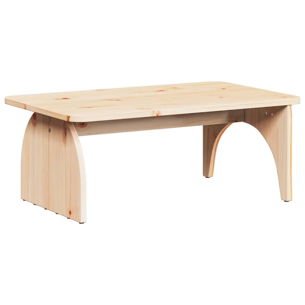 vidaXL Tavolino da salotto Naturale 80 x 50 x 31 cm
