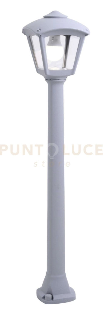 LERICI PALO 100CM 1 LUCE GRIGIO IP55 ATTACCO E27