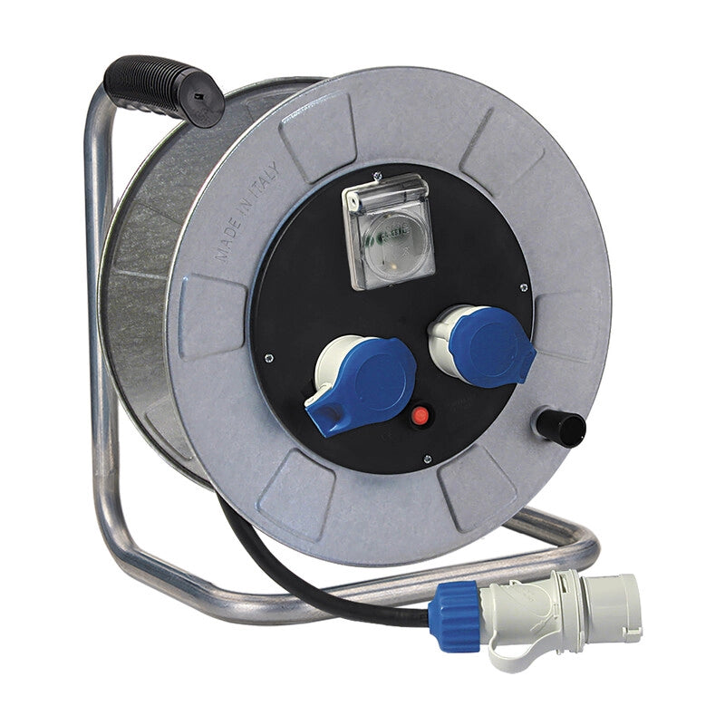 FME 14.370 AVVOLGICAVO 2P 30 M CE220V+1 BIP/SCHU- 1,0 pz