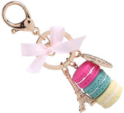 Accessorio per borsa Eiffeltoren/Macaron - 11,9 cm - Sostenibile - Accessorio per borsa - Sicuro - Progettazione perfetta - Accessorio per borsa