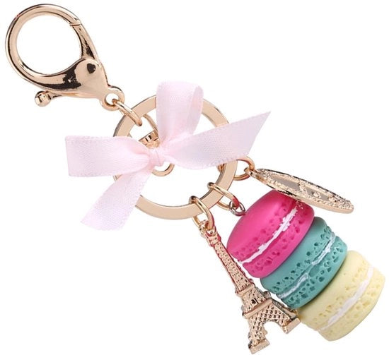 Accessorio per borsa Eiffeltoren/Macaron - 11,9 cm - Sostenibile - Accessorio per borsa - Sicuro - Progettazione perfetta - Accessorio per borsa