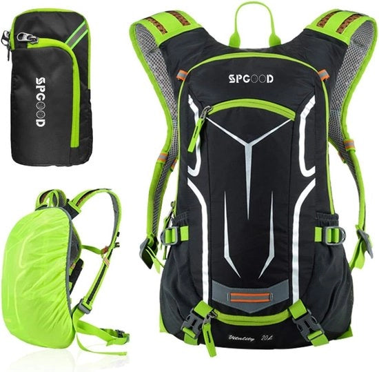 Borsa per Bicicletta per Avventurose Escursioni in Bicicletta e Gite Giornaliere con Spazio di Carico Versatile