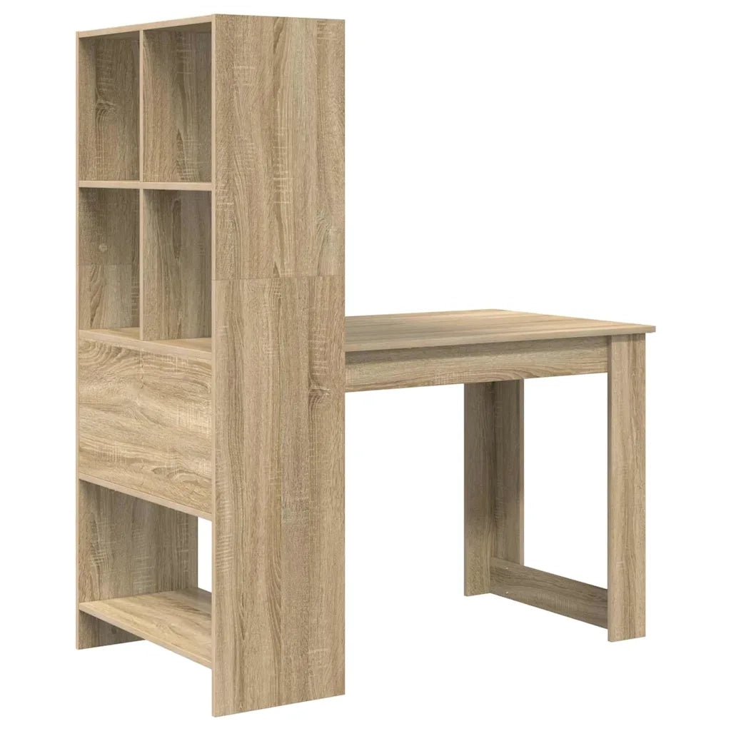 Scrivania Rovere Sonoma Legno ingegnerizzato 122 x 67 x 145 cm 3337259