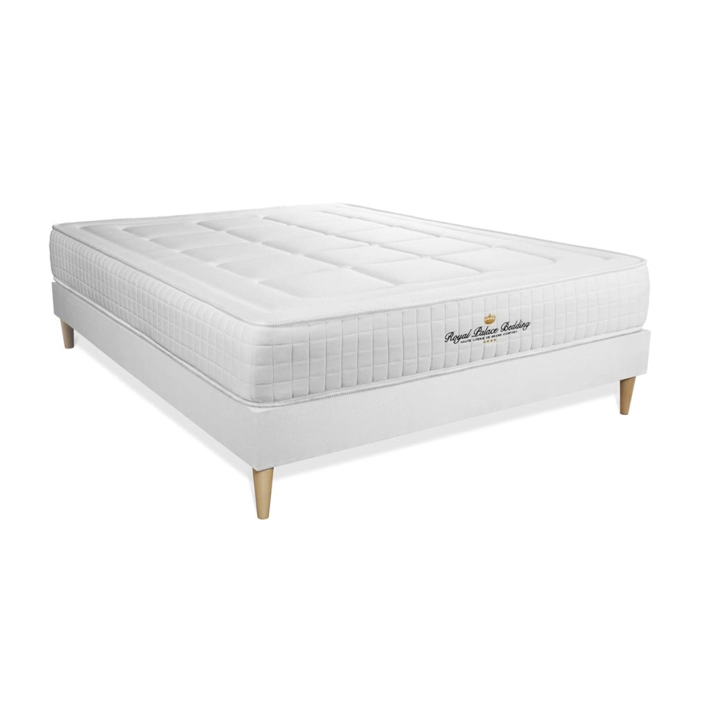 kit rete e materasso matrimoniale Balmoral 140 x 220cm - Spessore : 24cm - memory foam - rigido