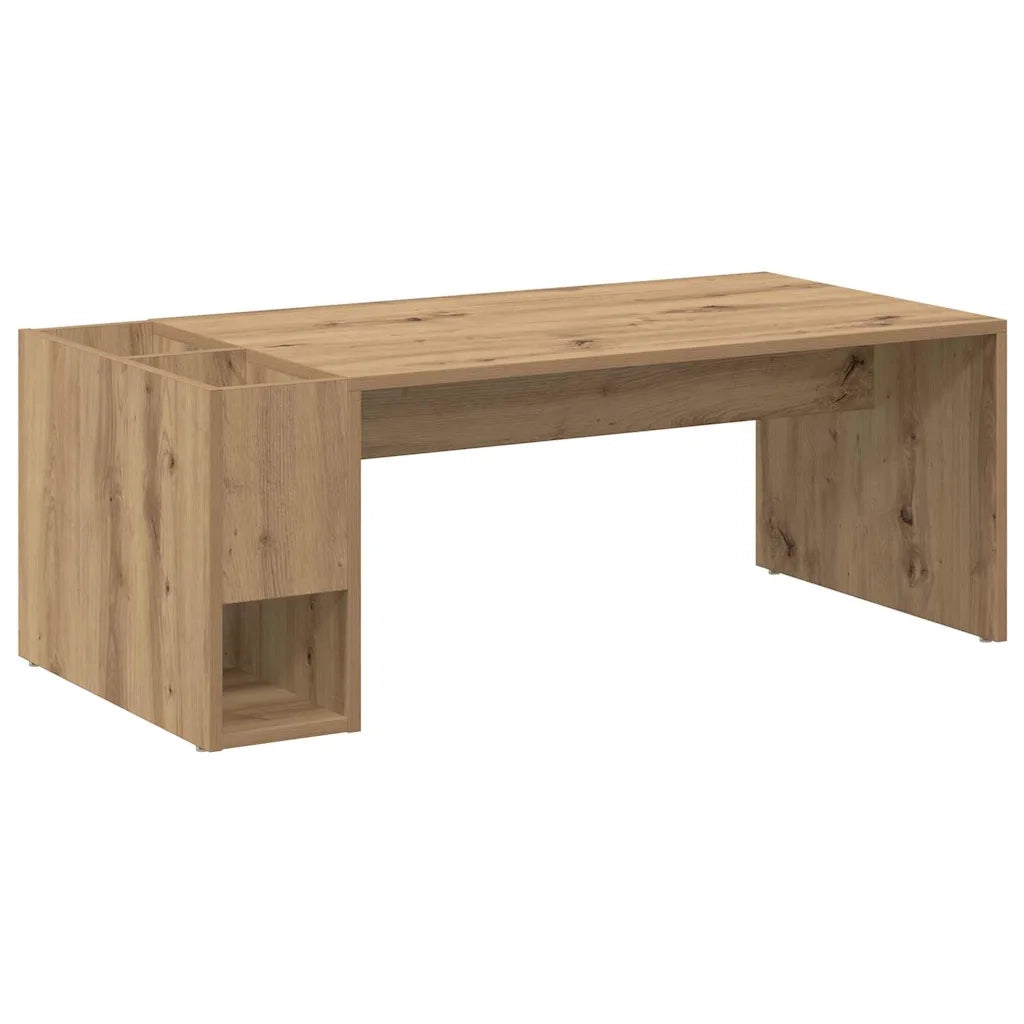 Tavolino da salotto Rovere artigianale 101,5 x 50 x 37 cm 891199