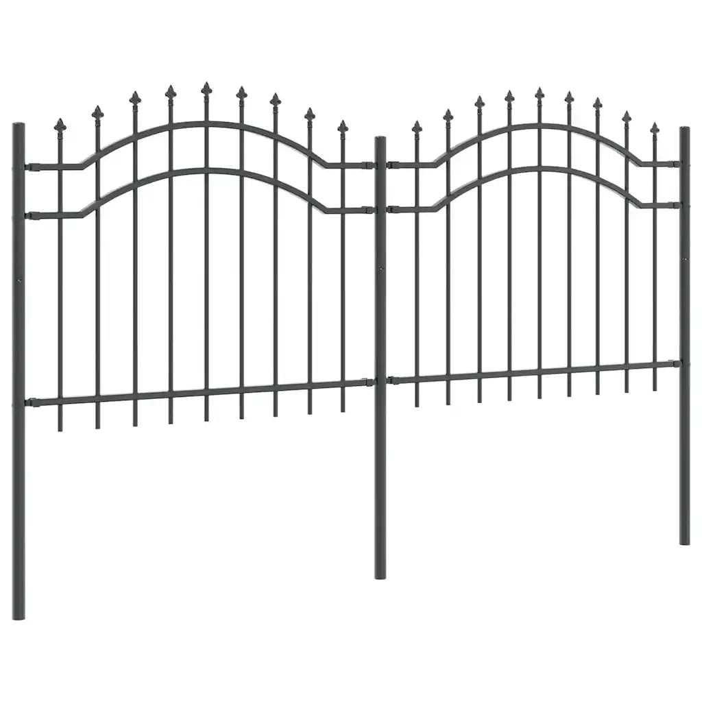 Recinzione per Giardino Woerden Grigio 240 x 140 cm 42003959