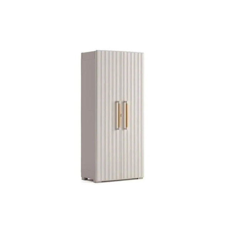Armadio Keter Groove alto sabbia/beige cm 80x45x180 h