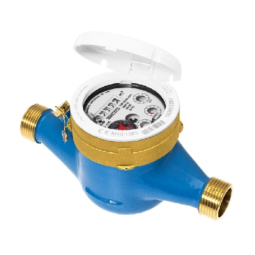 CONTATORE PER ACQUA MODELLO ASCIUTTO GETTO MULTIPLO- 1 1/2- METER- pezzi 1