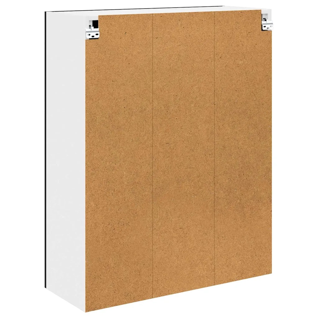Armadio pensile Rovere Nero 80 x 31 x 100 cm Legno multistrato