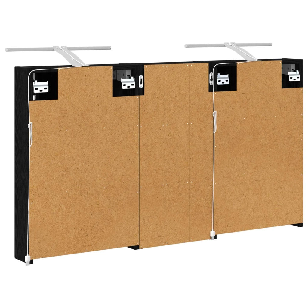Set di Armadi da Bagno con porta 3 pcs 110 x 10,5 x 60,5 cm