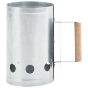 Ciminiera per Barbecue Starter a Carbone in Acciaio Zincato CFW2496439
