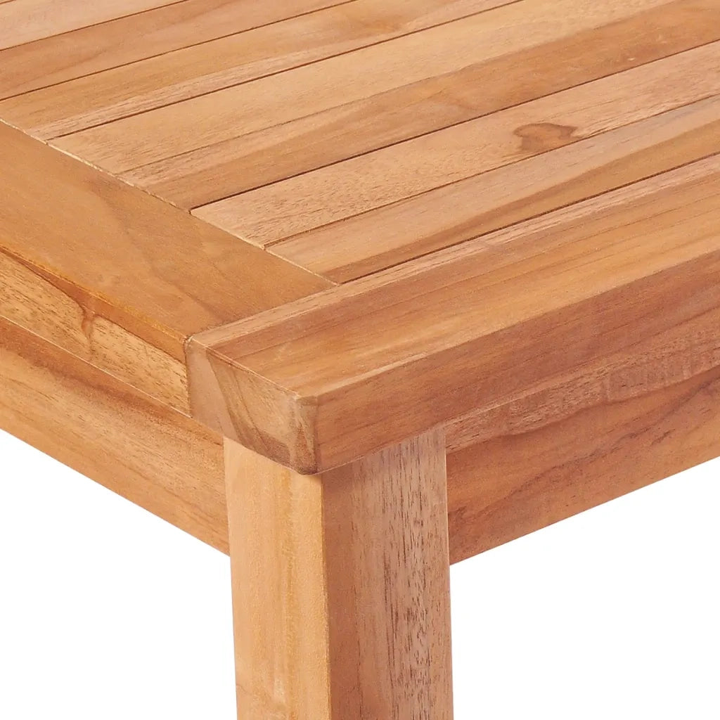Set da Pranzo per Giardino 3 pz in Legno Massello di Teak 3157196