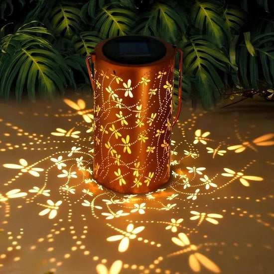 Lanterne a LED solari impermeabili - Illuminazione esterna per giardino, patio, portico e balcone decorazione