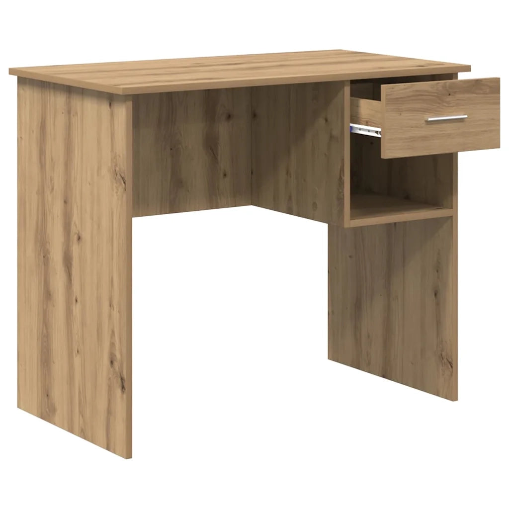 Scrivania Rovere artigianale 90 x 49 x 75 cm Legno multistrato 869273