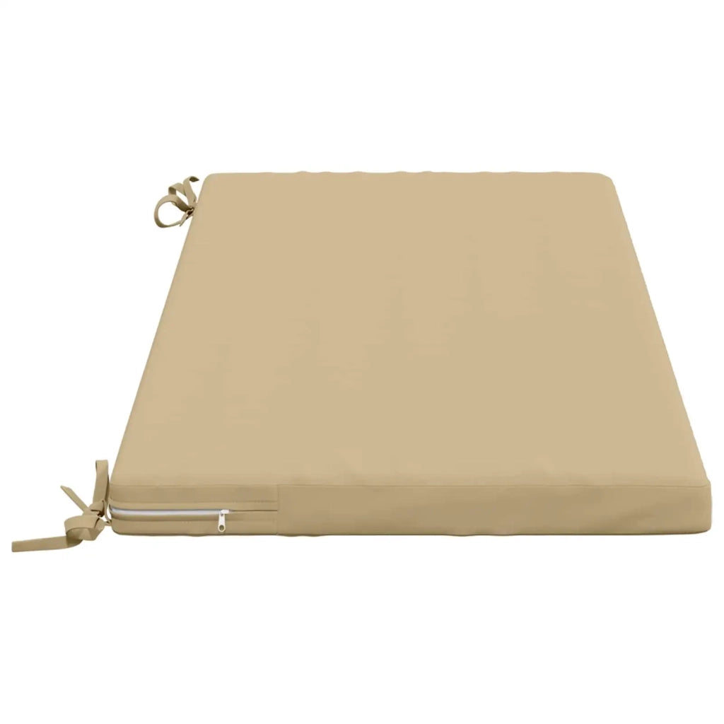 Cuscini per Panchina a 2 Pezzi SOEST 2 pz 100% Poliestere Beige 949339