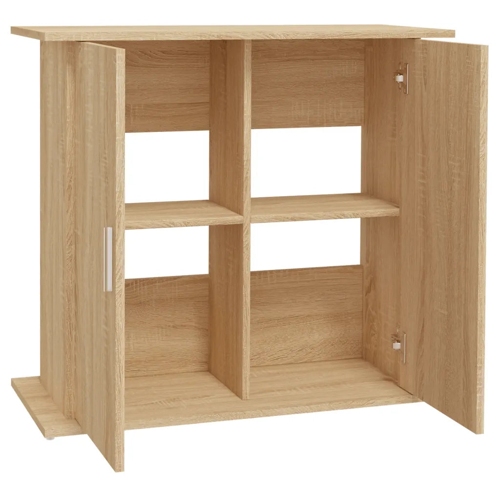 Supporto per acquario in rovere Sonoma 81x36x73 cm in legno ingegnerizzato CFW3731559
